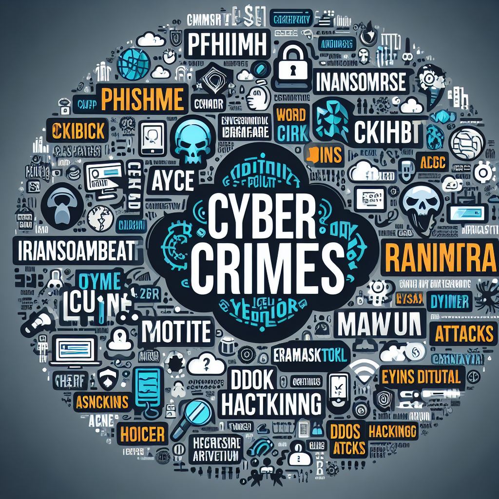 "Cybercrime Landscape: Navigating the Diverse Threats in the Digital 