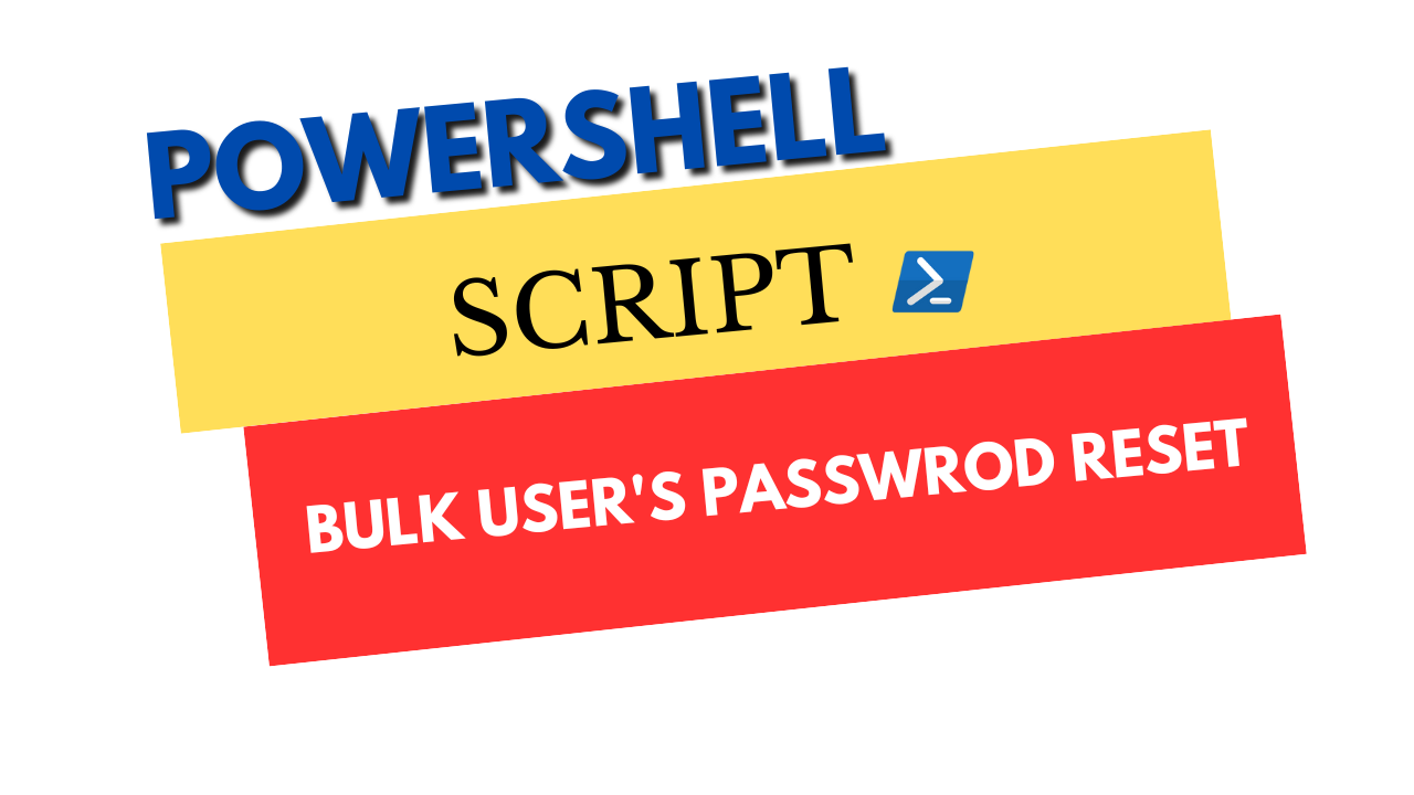 bulk user password reset